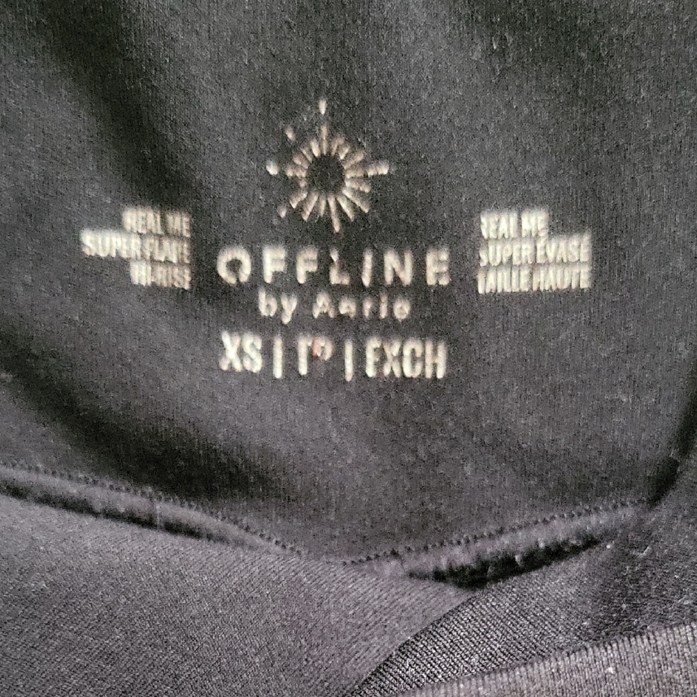 Aerie Black Flared Pants - Picture 2 of 4